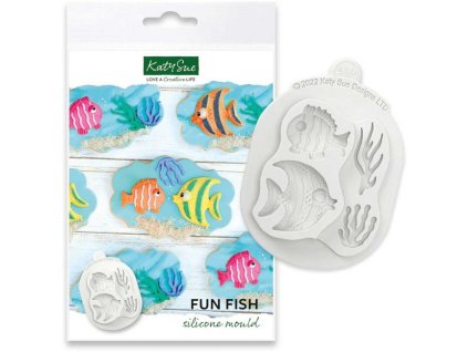 CF0049 0 KATY SUE - silikonová forma - ryby