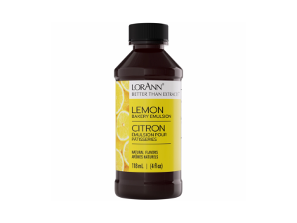 LORANN Citronová emulze 118 ml