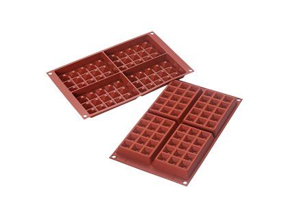 Silikonová forma Waffle (4 ks)