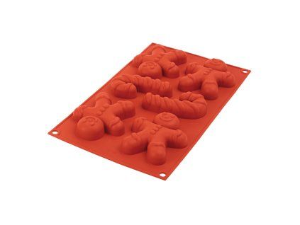 Silikonová forma Gingerbread man (6 ks)