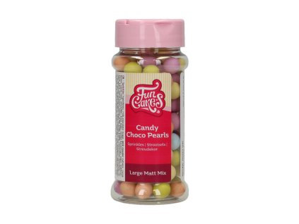 Candy Choco Pearls - perly velké barevné 70g