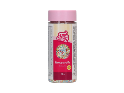 Nonpareils – perličky bezlepkové – mix barevný 80 g