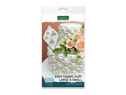 CCS026 0 KATY SUE - silikonová forma - Poštářek (Easy Fabric Puff)