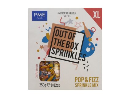 OTBXL02 Cukrová dekorace PME - POP&FIZZ 250g
