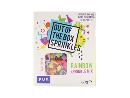 Cukrová dekorace PME - Rainbow 60g