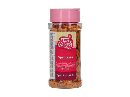 Sprinkles - sypání zlaté hvězdy 50 g