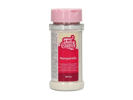 Nonpareils - perličky bílé 80g