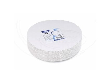 Dortové podložky O 32 cm, výška 0,5 mm, 100 ks