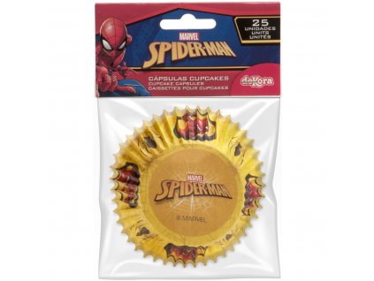 Disney Spiderman košíčky 25 ks