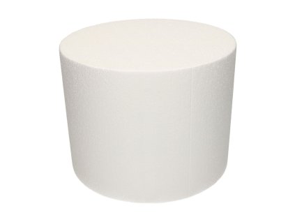 Polystyrenová maketa kruh ø 25 × 20 cm