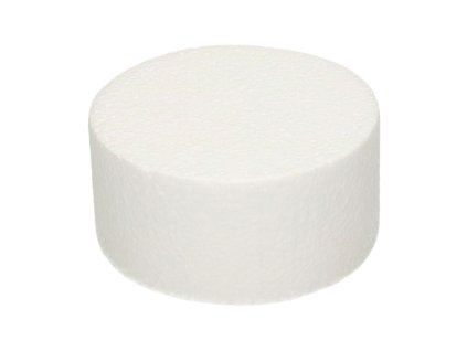 Polystyrenová maketa kruh ø 10 × 5 cm