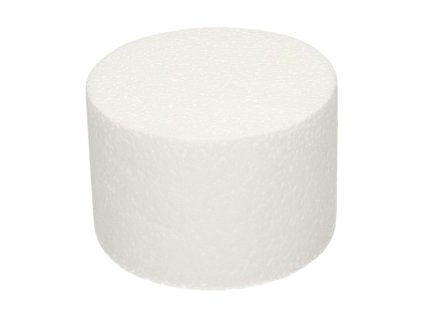 Polystyrenová maketa kruh ø 10 x 7 cm