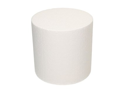 Polystyrenová maketa kruh ø 15 × 15 cm