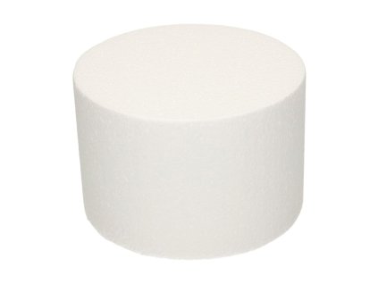 Polystyrenová maketa kruh ø 15 × 10 cm