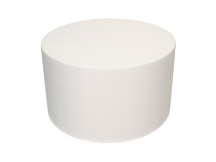 Polystyrenová maketa kruh ø 25 × 15 cm
