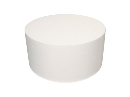 Polystyrenová maketa kruh ø 30 × 15 cm