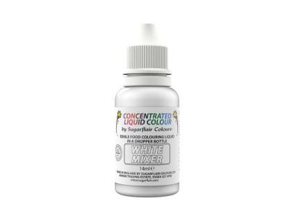 White – tekutá barva 14 ml