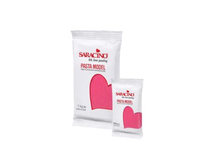 DEC037 Modelovací pasta tmavě růžová FUCHSIA 250g