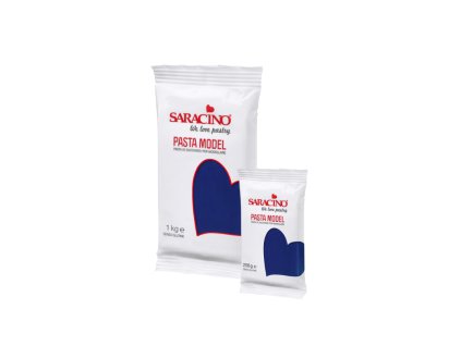 DEC018 Modelovací hmota modrá NAVY BLUE 250g