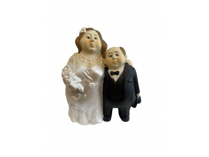 Figurka - svatební pár