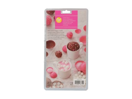 Plastová forma na čokoládové 3D koule WILTON; 01
