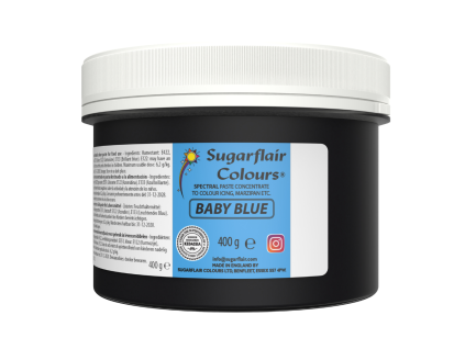 Baby Blue 400 g (Světle modrá) Sugarflair