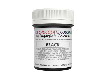 Sugarflair color čokoládová barva Black