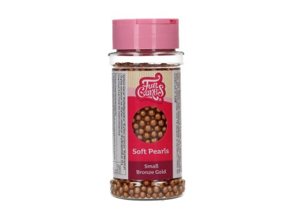 Soft Pearls - perly malé bronzové 70g