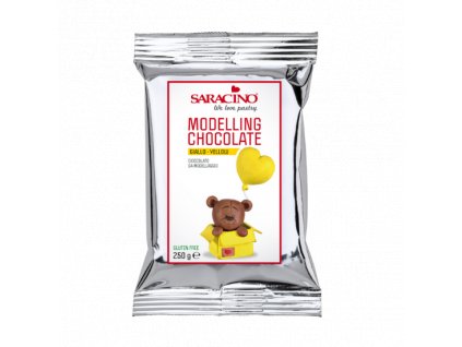 Modelovací čokoláda žlutá 250g