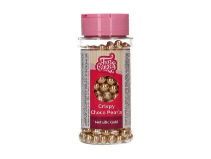 Candy Choco Pearls - metalická zlatá 60g