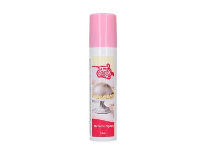 Sprej FunCakes 100 ml - Stříbrný