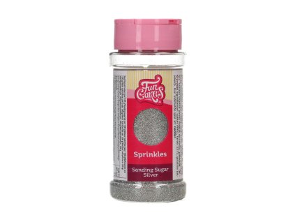 Sprinkles - sypání stříbrný pískový cukr 80g
