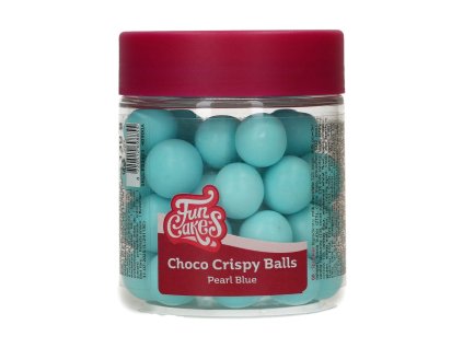 Choco Crispy Balls - perleťová modrá 130g