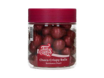 Choco Crispy Balls – shiny bordeaux 130 g