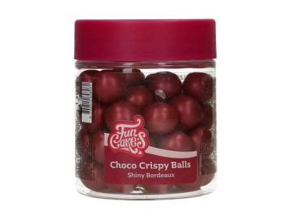 Choco Crispy Balls - shiny bordeaux 130g