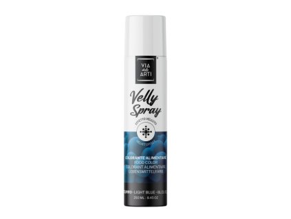 Sprej velvet světle modrý (light blue) 250 ml