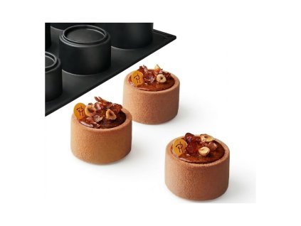 PAVONI Silikonová forma Cylindra Hermé 130 ml