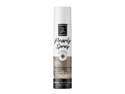 Sprej perleťový stříbrný (silver) 250 ml