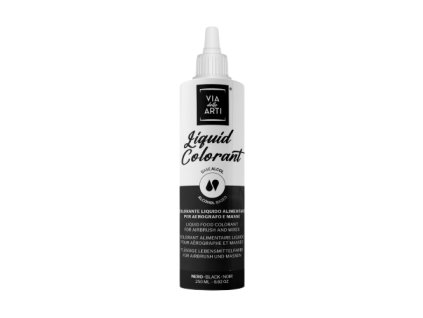 Barva do airbrush černá (black) 250 ml