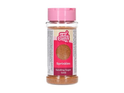 Sprinkles - sypání zlatý pískový cukr 80g