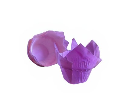 Košíčky TULIP 50/80 mm fialový - 125 ks