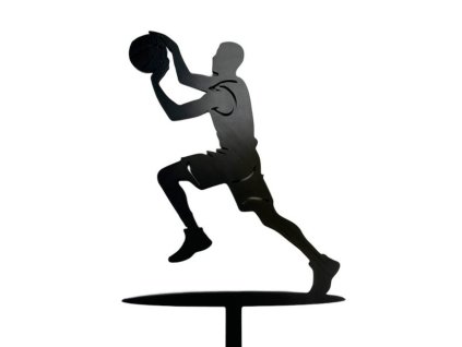 Zápich - basketbalista černý; T01