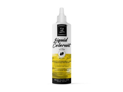 Barva do čokolády tekutá žlutá (yellow) 240 g; T01