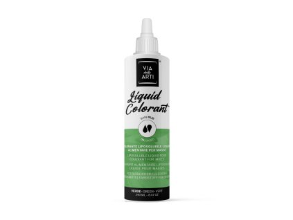 Barva do čokolády tekutá zelená (green) 240 g; T01