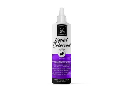 Barva do čokolády tekutá fialová (purple) 240 g; T01