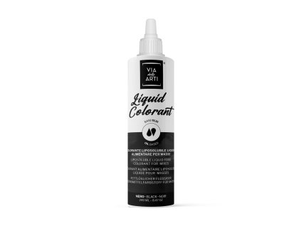 Barva do čokolády tekutá černá (black) 240 g; T01