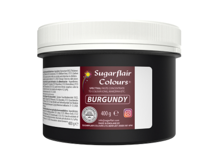 Burgundy 400 g Sugarflair