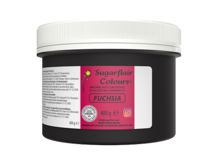 Fuchsia 400 g (Fuchsiová) Sugarflair