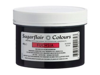 Fuchsia 400g (Fuchsiová) - Sugarflair
