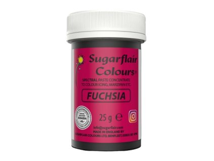 Fuchsia - Gelová barva Sugarflair